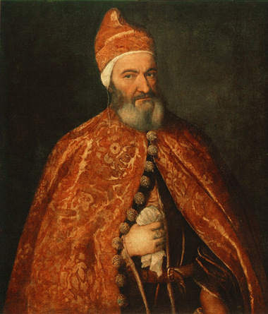 Tiziano Vecellio Portrait of Marcantonio Trevisani