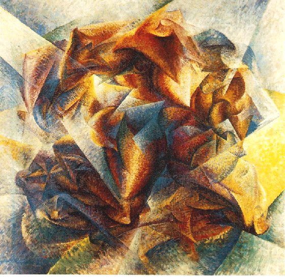 Umberto Boccioni Dynamism of a football player