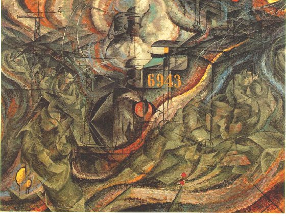 Umberto Boccioni States of Mind The Farewells