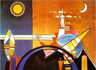 Wassily Kandinsky La Grande Piazza a Kiev