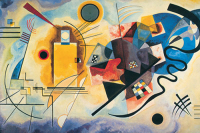 Wassily Kandinsky Yellow Red Blue