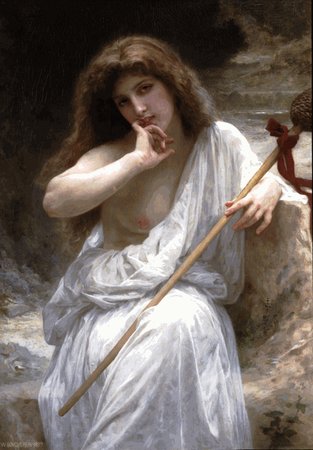 William Bouguereau Bacchante oil painting