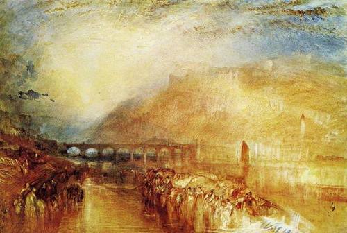 William Turner Heidelberg Oil painting