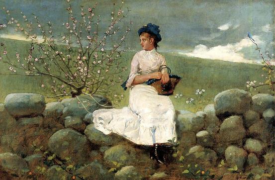 Winslow Homer Peach Blossoms