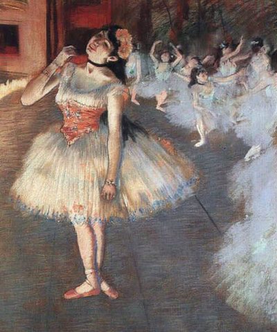 Edgar Degas The Star 1876 oil painting reproduction