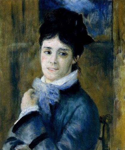 Madame Claude Monet 1872 August Renoir