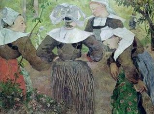 Paul Gauguin Four Breton Women