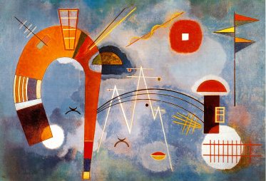 Wassily Kandinsky Rond et Pointu