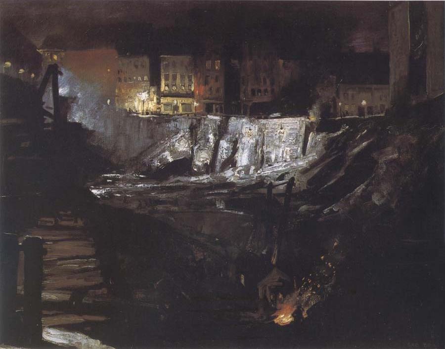 Excavation at Night