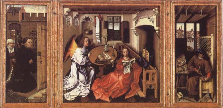 Annunciation The Merode Altarpiece