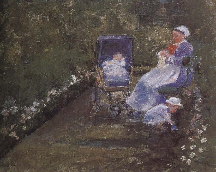 At the garden