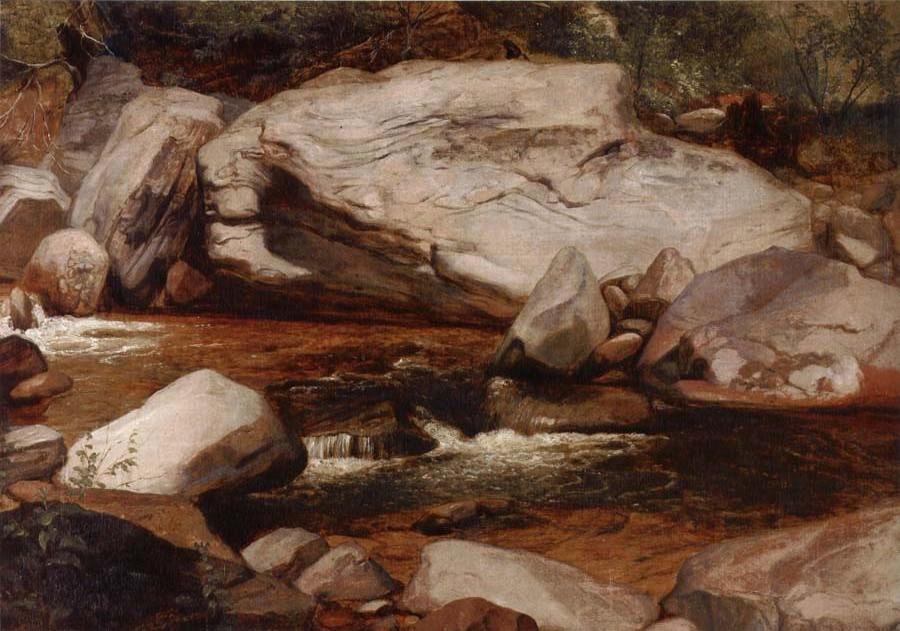 Creek and rocks