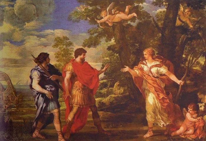 Venus as Huntress Appears to Aeneas