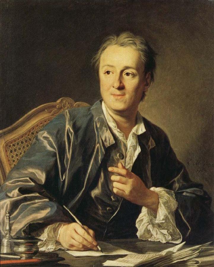 Portrait of Diderot