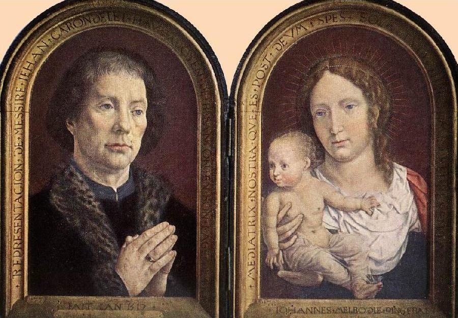 Diptych of Jean Carondelet sdg