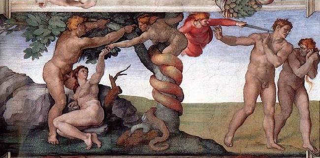 The Fall and Expulsion from Garden of Eden