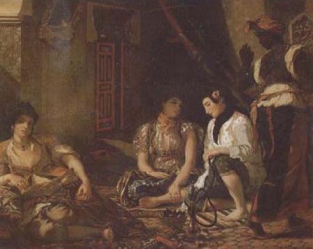 Femmes dAlger dans leur appartement (mk32)