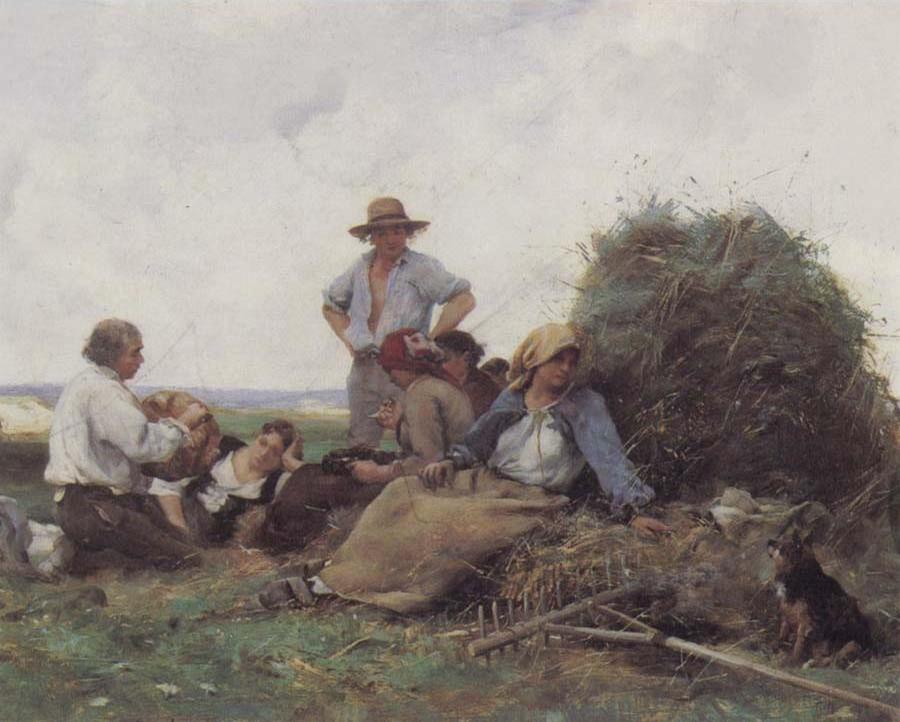 Harvesters At Rest