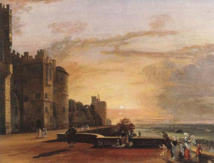 windsor castle,north terrace