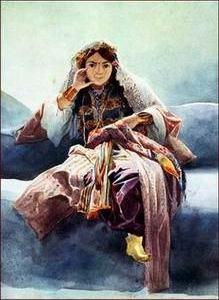 Arab or Arabic people and life. Orientalism oil paintings 305