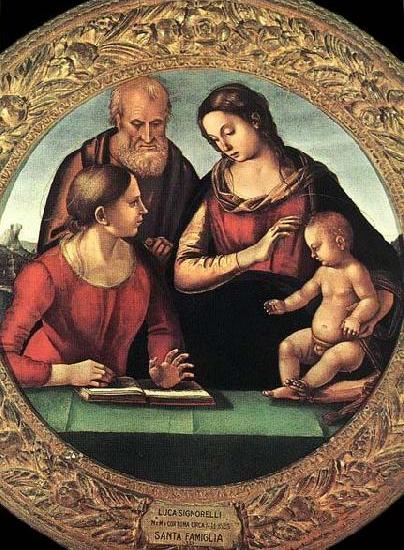 Madonna and Child with St Joseph and Another Saint