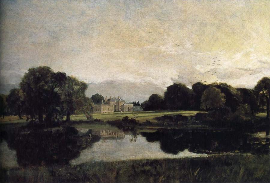 View of Malvern Hall,Warwickshire