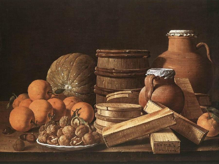 Still Life with Oranges and Walnuts ag