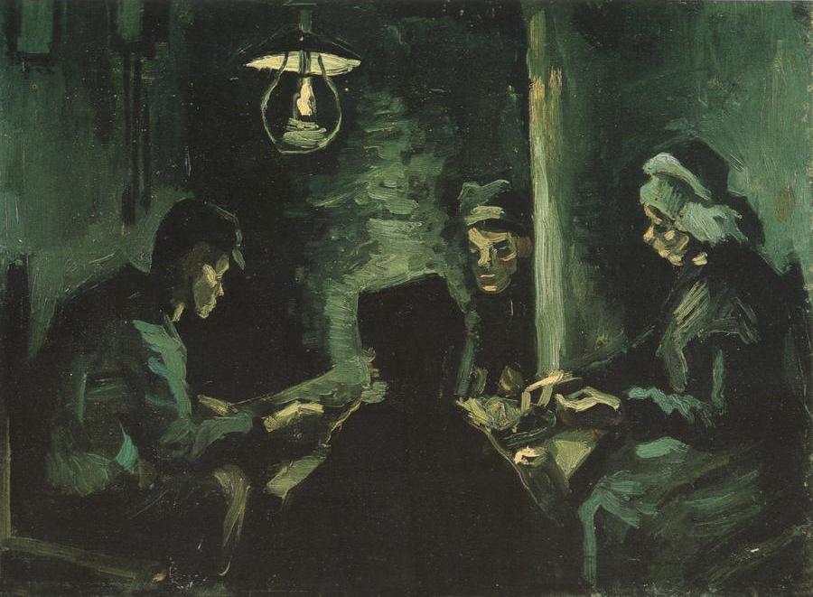 Four Peasants at a Meal (nn04)
