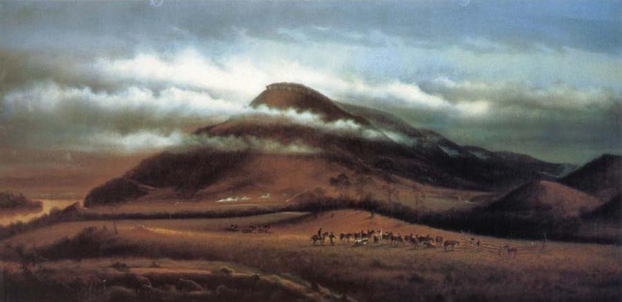 Union Cavalry Near Lookout Mountain