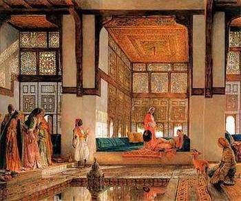 Arab or Arabic people and life. Orientalism oil paintings 314