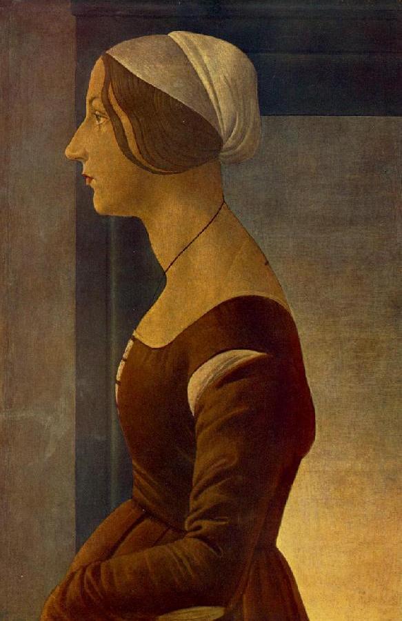 Portrait of a Young Woman (La bella Simonetta) fs