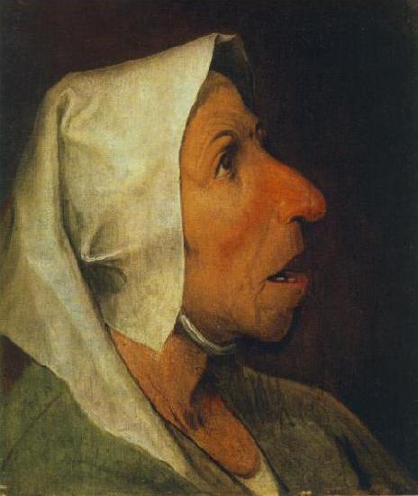 Portrait of an Old Woman gfhgf