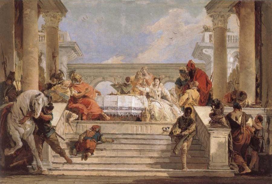 THe Banquet of Cleopatra