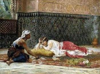 Arab or Arabic people and life. Orientalism oil paintings 293