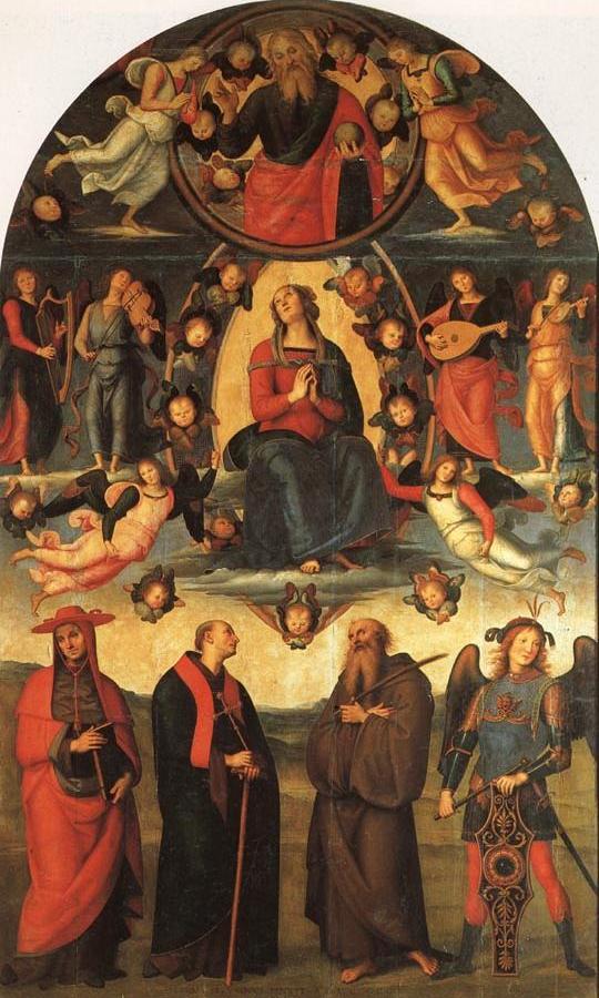 The Assumption of the Virgin with Saints