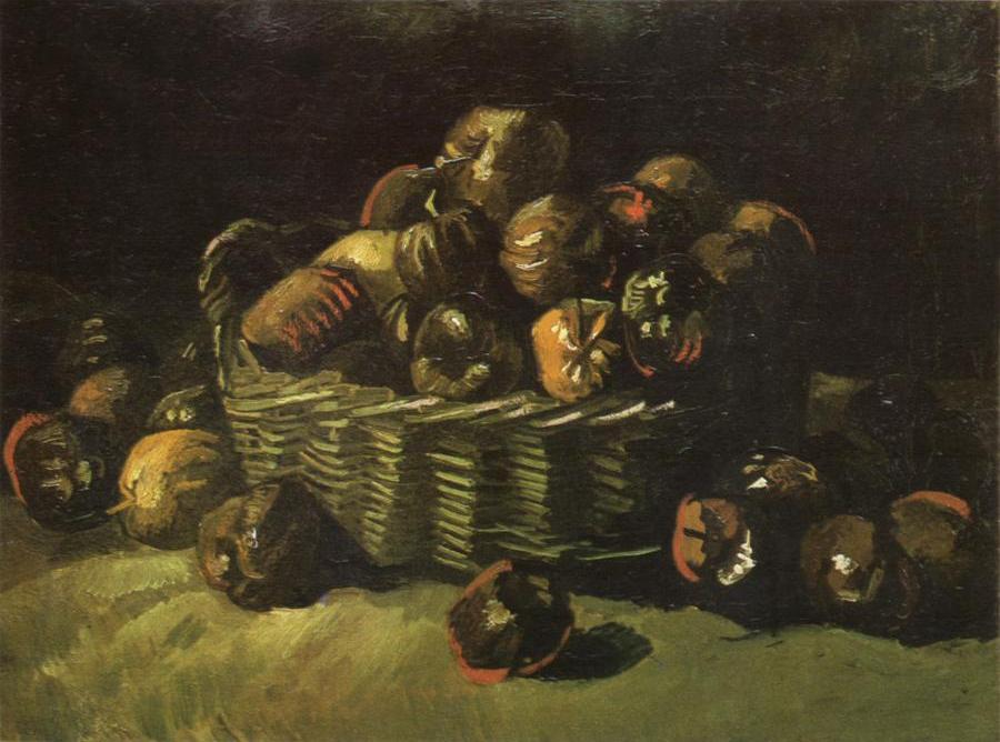 Still life with Basket of Apples (nn04)