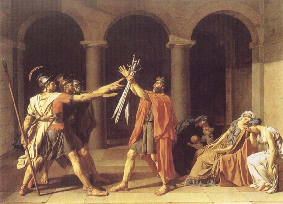 The Oath of The Horatii