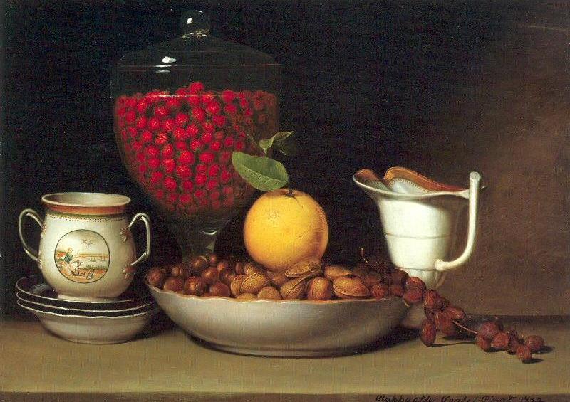 Still Life: Strawberries & Nuts