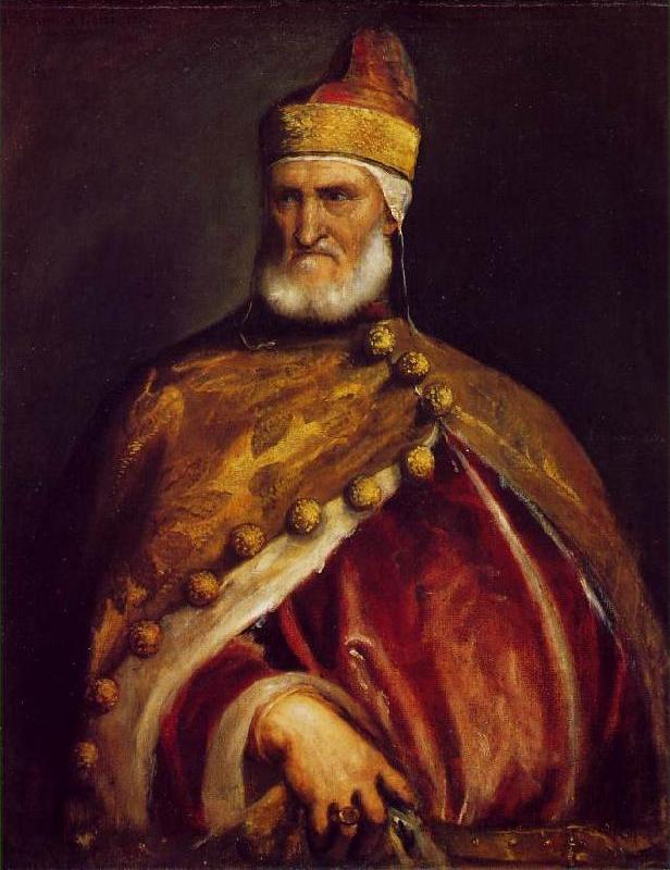 Portrait of Doge Andrea Gritti ar