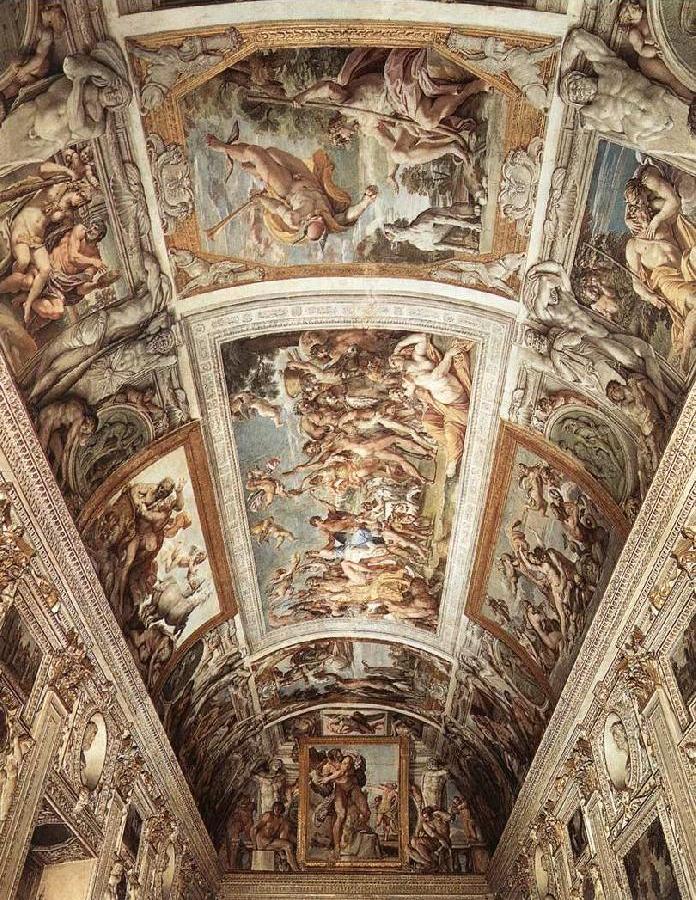 Ceiling fresco dfg