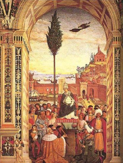 Aeneas Piccolomini Arrives to Ancona