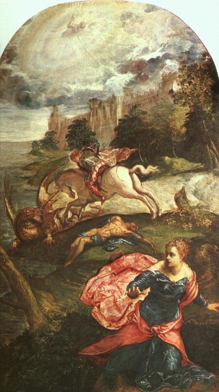 St.George and the Dragon