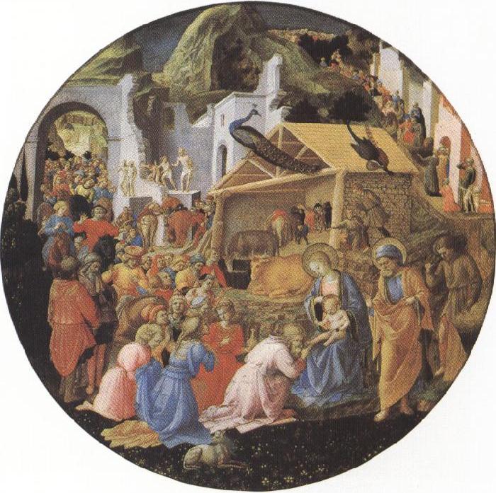 filippo lippi,Adoration of the Magi (mk36)