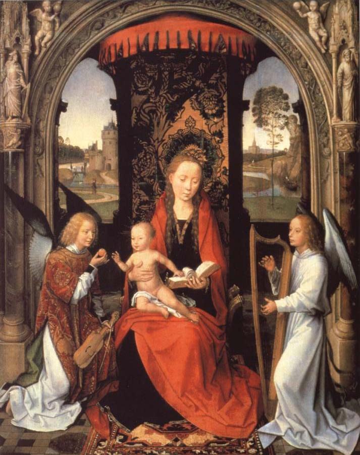 Madonna nad Child with Angels