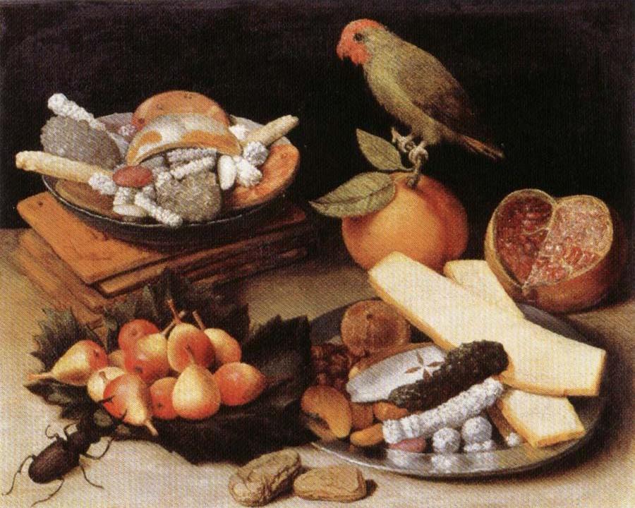 Still Life with Parrot