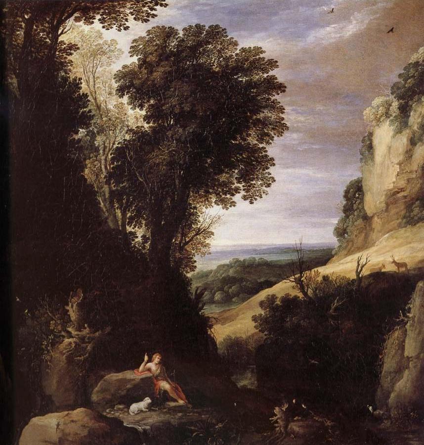 Paysage avec Saint Jean-Baptiste