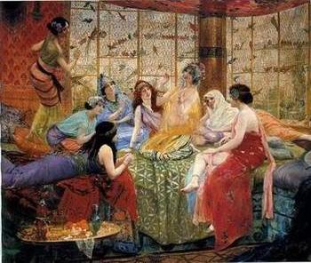 Arab or Arabic people and life. Orientalism oil paintings 227