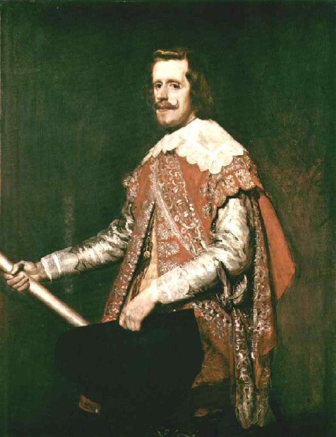 Phillip IV in Army Dress (The portrait of Fraga) wet