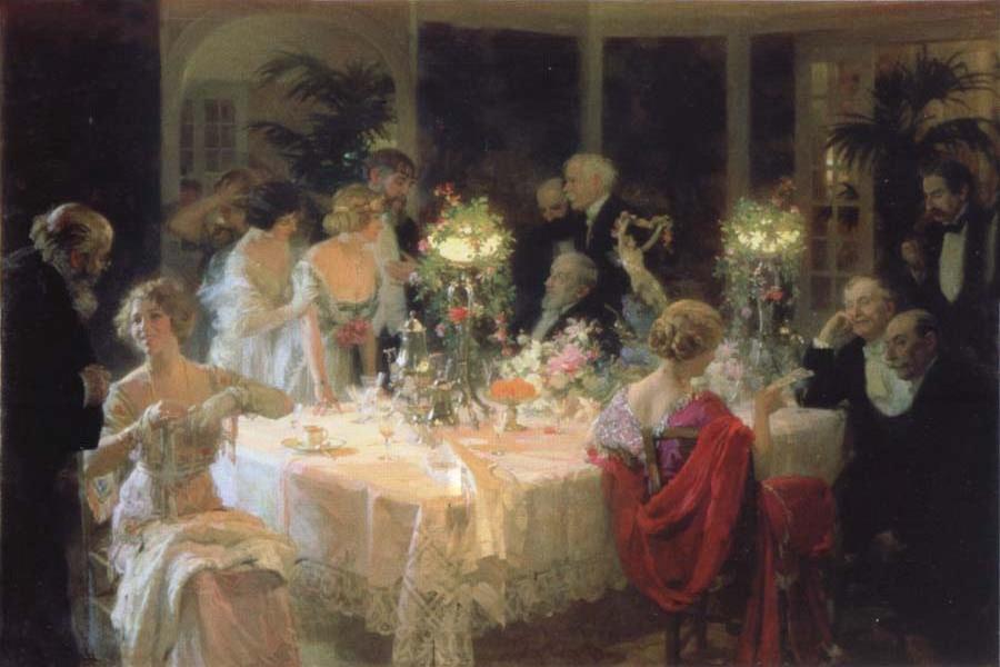 The end of the supper