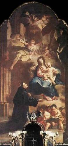 Appearance of the Virgin to St Anthony